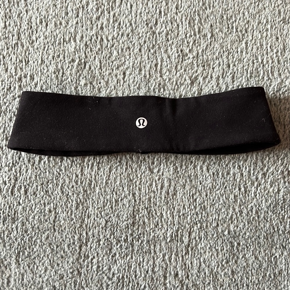 Lululemon Black 2” Headband